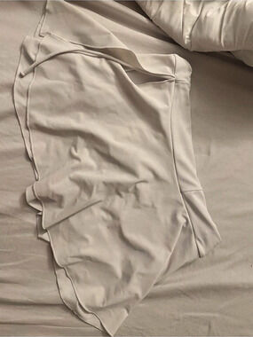 Court Rival High-Rise Skirt White